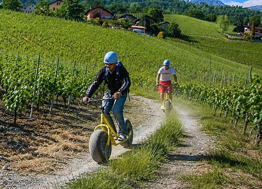 Adrenatur-Trotinette-Rhone-Valais-2 Descente en trottinette tout-terrain