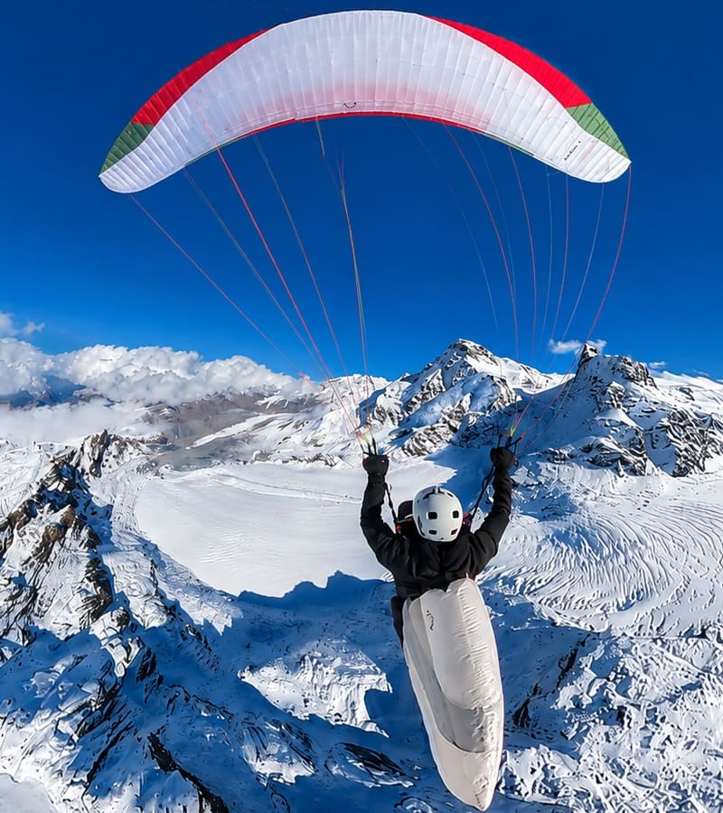 Parapente-Zermatt-Elite-04 Vol en parapente - Zermatt Suisse - Elite