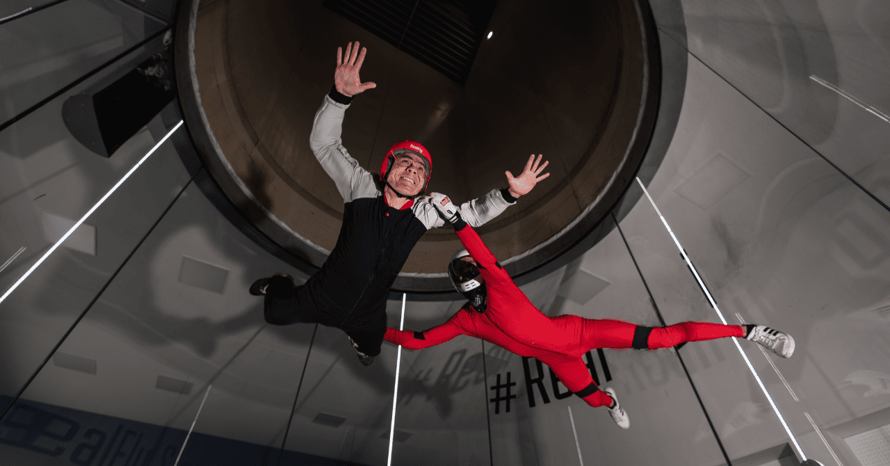 Actvité Chute libre indoor à Sion - Valais Suisse